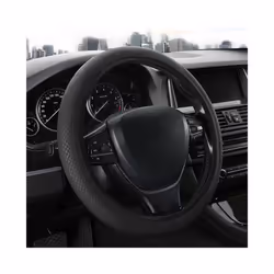 Universal Car Steering Wheel Cover Skidproof Auto Steering- Wheel Cover - Black