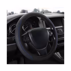 Universal Car Steering Wheel Cover Skidproof Auto Steering- Wheel Cover - Black