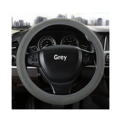 Universal Car Steering Wheel Cover Skidproof Auto Steering- Wheel Cover - Grey