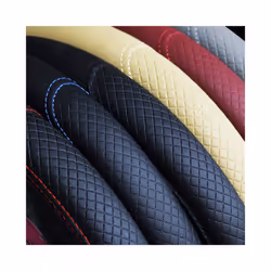 Car Steering Wheel Cover Braid on The Steering Wheel Cover Cubre Volante - Q10232-Claret