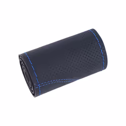 DIY Car Steering Wheel Cover Universal 38cm Braiding Cover For Steering - Blue Line