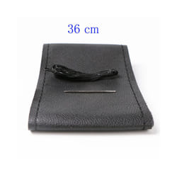 Car steering wheel cover Diameter 36cm 38cm 40cm /Whole Supply Do Not - Black Thread 36 cm