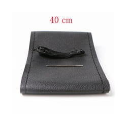 Car steering wheel cover Diameter 36cm 38cm 40cm /Whole Supply Do Not - Black Thread 40cm
