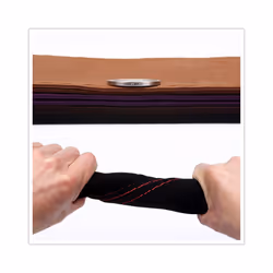 Premium Fur Steering Wheel Cover Braiding Car Steering Wheel Case Non-slip - CA248-BN