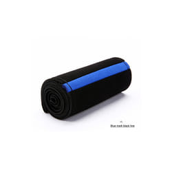 Black Suede Braid On Steering Wheel Car Steering Wheel Cover Diameter - BlueMarkBlackThread