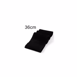 Unique New Suede Material Car Steering Wheel Cover Size 36cm/38cm/40cm - 36cmBlack  line