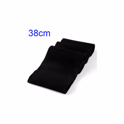 Unique New Suede Material Car Steering Wheel Cover Size 36cm/38cm/40cm - 38cmBlack line
