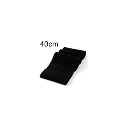 Unique New Suede Material Car Steering Wheel Cover Size 36cm/38cm/40cm - 40cmBlack line