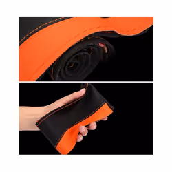 Sports Leather Steering Wheel Case Microfiber Leather Car Wheel Cover - CA245-1
