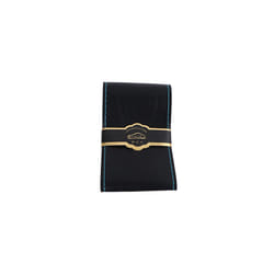 15 inch/38 cm PU Leather Car Steering Wheel Cover Anti-slip CAR Steering-Wheel - Black blue line