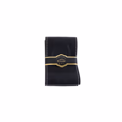 15 inch/38 cm PU Leather Car Steering Wheel Cover Anti-slip CAR Steering-Wheel - Black white line