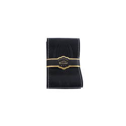 15 inch/38 cm PU Leather Car Steering Wheel Cover Anti-slip CAR Steering-Wheel - Black white line