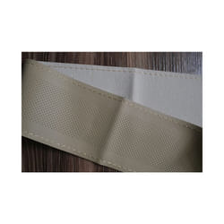 Braid On Steering Wheel 38cm Hand-stitched Car Steering Wheel Cover Soft - beige