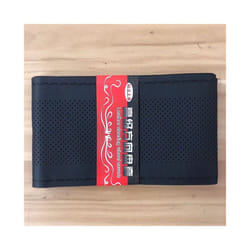 Braid On Steering Wheel 38cm Hand-stitched Car Steering Wheel Cover Soft - black 1