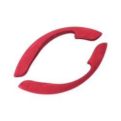 Universal Fit for 99% All Seasons Suede Cover Steering Wheel Cover Safe - Red