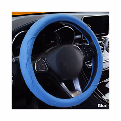 10 Colors Car Steering Wheel Cover Universal Volant Braid on the Steering-wheel - Blue