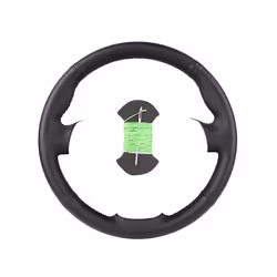 Customized Car Steering Wheel Cover For Kia K3 2013 K2 Rio 2015 2016 Ceed - Green