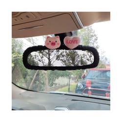 New cute bear rabbit chicken rearview mirror cover cartoon Korea rear - NO.7
