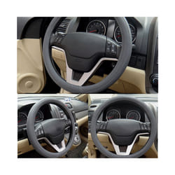Universal Car Steering Wheel Cover Skidproof Auto Steering- Wheel Cover - Gray