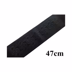 Truck Bus Car Steering wheel Cover DIY 42/45/47/50cm Steering Wheel Wrap - black 47cm