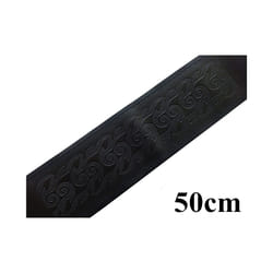 Truck Bus Car Steering wheel Cover DIY 42/45/47/50cm Steering Wheel Wrap - black 50cm