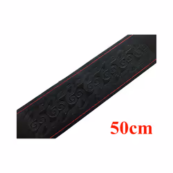 Truck Bus Car Steering wheel Cover DIY 42/45/47/50cm Steering Wheel Wrap - red 50cm