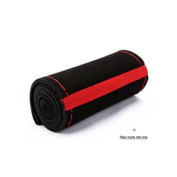 37/38cm Yellow Suede Material Car-styling Car-covers Sweat-Absorbent Anti-Slip - Red Red Line