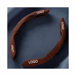Car Steering Wheel Cover Suede Custom logo For BMW F30 F31 F32 F34 F20 - Coffee For Bmw