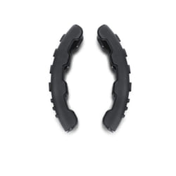 2PCS Universal Car Steering Wheel Cover Carbon Fiber Car Steering Wheel - Matte Black