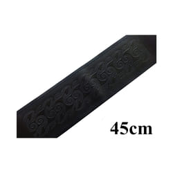 Truck Bus Car Steering wheel Cover DIY 42/45/47/50cm Steering Wheel Wrap - black 45cm