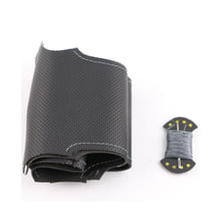 Customized Original DIY Car Steering Wheel Cover For Honda Civic Old Civic - Gray thread