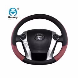 for Toyota Prius 30 20 Prius V Prius C Prius Prime Car Steering Wheel - Wine Red
