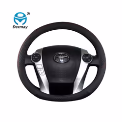for Toyota Prius 30 20 Prius V Prius C Prius Prime Car Steering Wheel - Wine Red