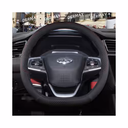 for Chery Tiggo 7 Pro Tiggo 7 Plus T15 DR F35 6.0 Car Steering Wheel Cover - D shape Purple