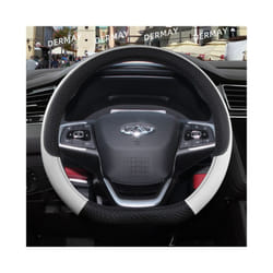 for Chery Tiggo 7 Pro Tiggo 7 Plus T15 DR F35 6.0 Car Steering Wheel Cover - D shape White