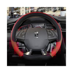 for Citroen DS4 DS5 DS5 DS 5LS DS6 DS7 DS9 Car Steering Wheel Cover PU - D shape Red