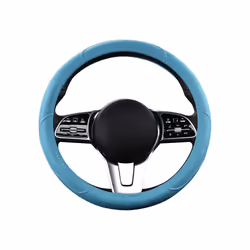 Motocovers Car  Anti-Slip Leather  Steering wheel Cover Universal car - coffee