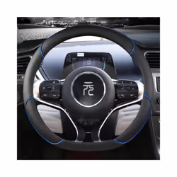 For BYD Atto 3 Atto 3 EV Yuan Plus 2022 2023 Microfiber Leather Sport - BLUE