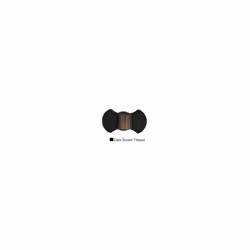 Black PU Faux Leather DIY Hand Stitched Car Steering Wheel Cover for Subaru - Dark Brown Thread