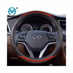 for Hyundai Tucson 2004~2022 NX4 IX35 2016 2017 2019 2021 2022 Car Steering - D shape- Orange