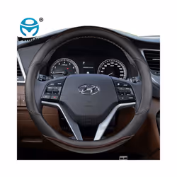 for Hyundai Tucson 2004~2022 NX4 IX35 2016 2017 2019 2021 2022 Car Steering - D shape- Orange