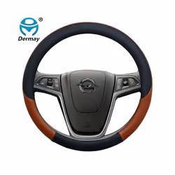 Car Steering Wheel Cover for Opel Astra H F G J K Optima Holden Astra - Brown