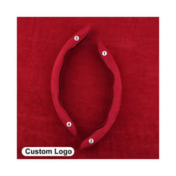 For Honda Universal Steering Wheel Cover civic jazz city CRV XRV fit Accord - Red 2 PCS