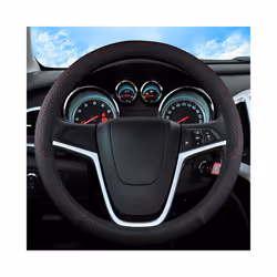Auto Steering Wheel Cover Universal Volant Braid on the Steering-wheel - Black