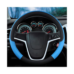 Auto Steering Wheel Cover Universal Volant Braid on the Steering-wheel - blue