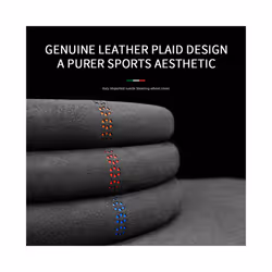 For Tesla Car Suede Leather Steering Wheel Cover 38cm Anti-Slip Breathable - Black