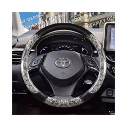 for Toyota CHR Corolla Yaris Rav4 Celica Verso Avensis Car Steering Wheel - A-Gray