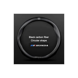 ) 3D Embossing Carbon fiber leather Car steering wheel cover For HONDA Accord - Carbon fiber(38