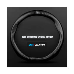 Carbon Fiber Car Steering Wheel Cover for Honda Fit Accord 8 Civic Jazz - O Full carbon fiber