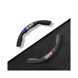 Car Steering Wheel Cover Black Suede Leather For BMW M Sport E30 E34 E36 - e30